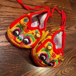 traditional Chinese tiger-head shoes